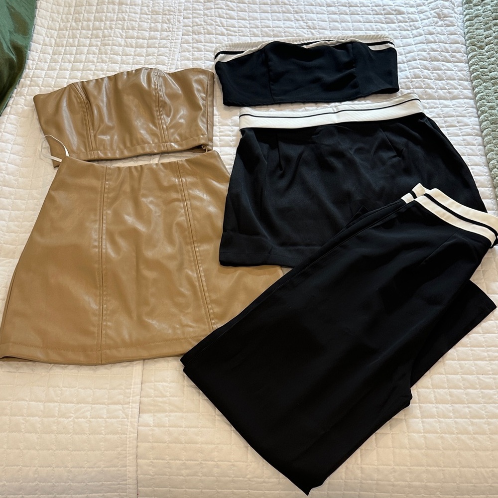 Princess Polly and Shein Skirt Sets